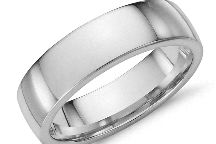 14K White Gold ring courtesy of Blue Nile