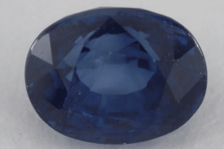 2.49-Carat Oval Natural Blue Sapphire