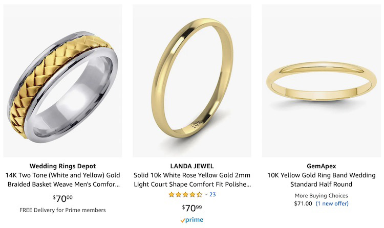 Gold vs. Gold Plated Wedding Bands: Understanding the Differences – Manly  Bands