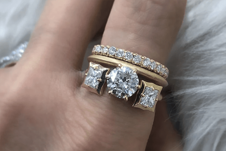 Bridal Astor I Jade Trau. wedding ring ideas