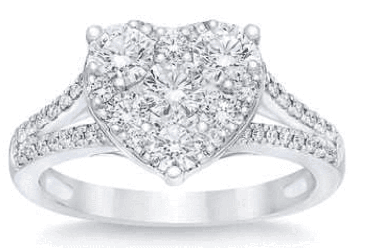 Round brilliant 1.20 ct engagement ring Costco engagement ring ideas