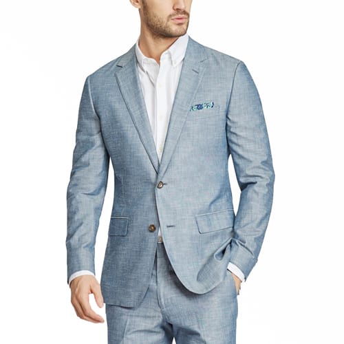 THE FOUNDATION ITALIAN CHAMBRAY SUIT | The Plunge
