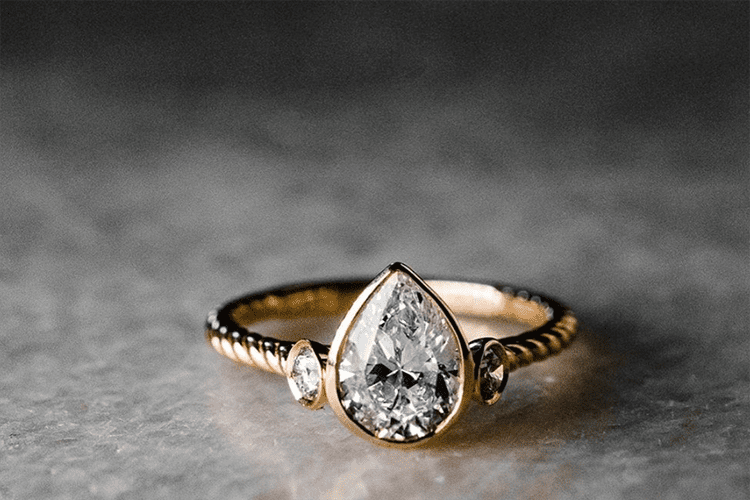 Different gray rose cut. L Priori Jewelry. engagement ring ideas