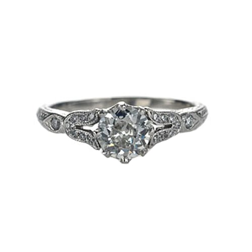 Replica Edwardian Engagement Ring | The Plunge