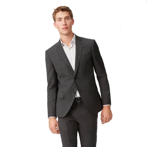 short grey jacket for wedding