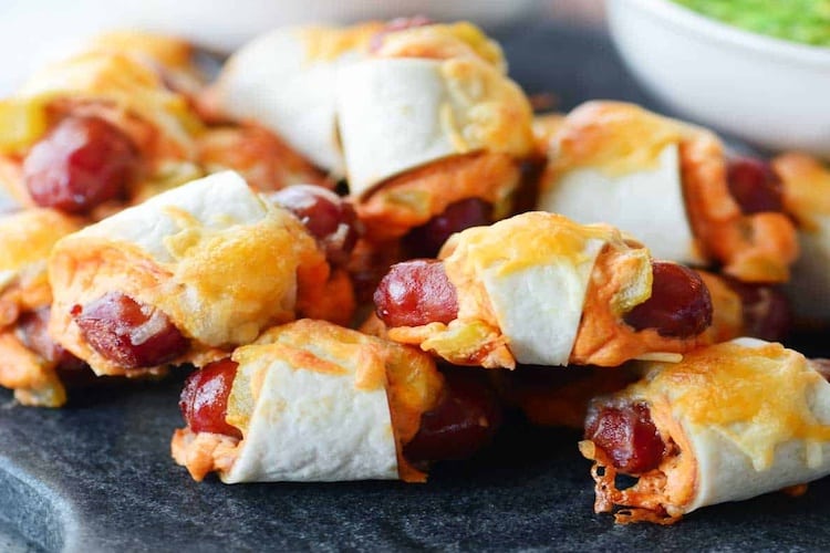 Mexican Appetizers - Mexican Pigs in a Blanket