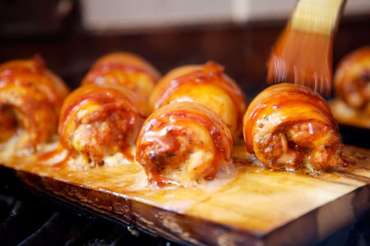 BBQ Appetizers - BBQ Chicken Bites