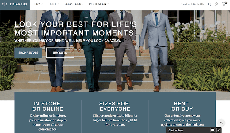 Stitch & Tie by Friar Tux Review: Tuxedo & Suit Rental Guide