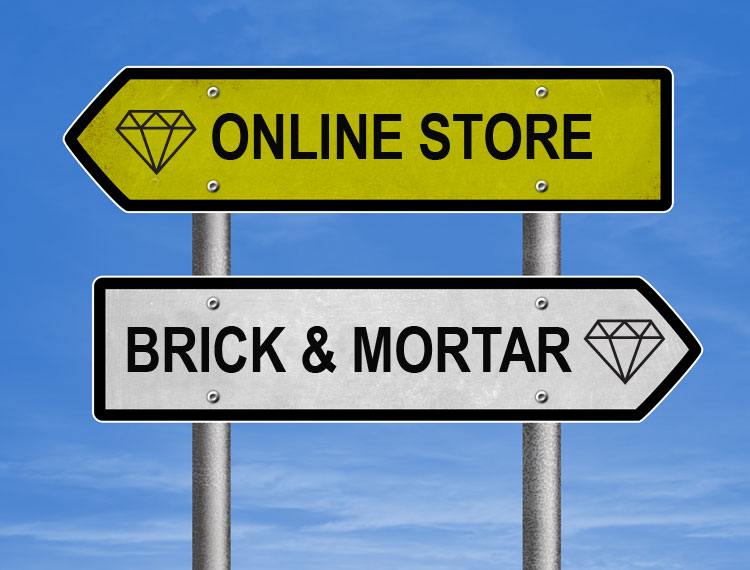 Should You Buy a Diamond Engagement Ring Online or at a Physical Store?