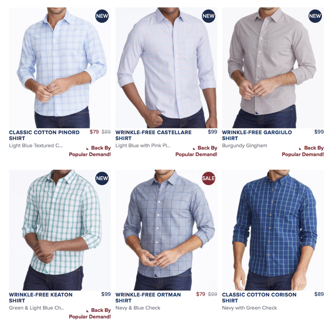 Untuckit monogram shirt